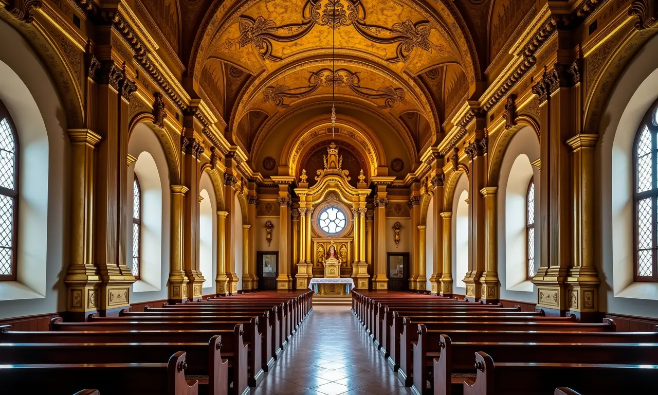 Detalhes em ouro na Matriz de Nossa Senhora do Pilar, Ouro Preto.