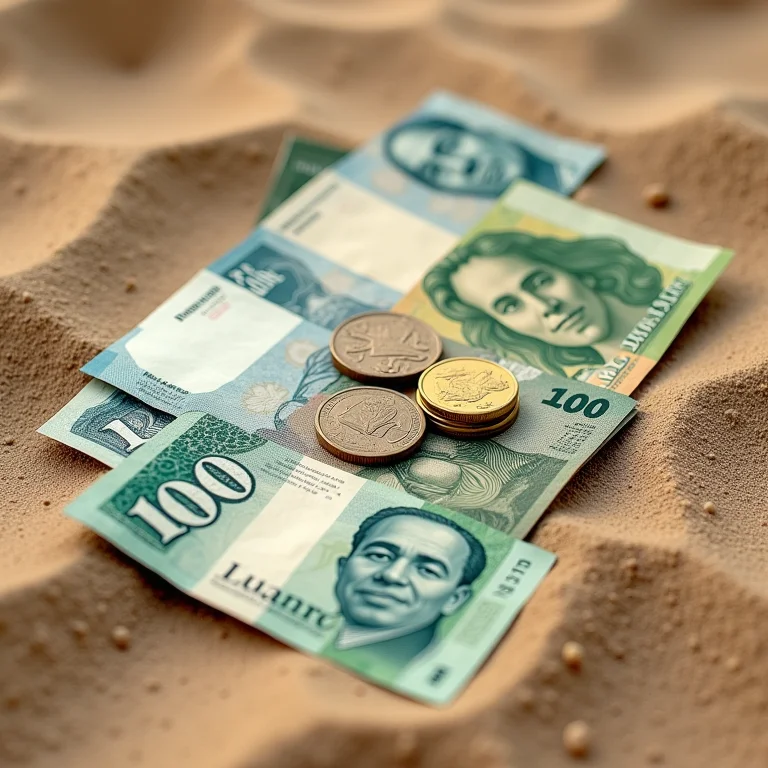 Dinheiro em espécie para usar nas praias do Litoral Norte