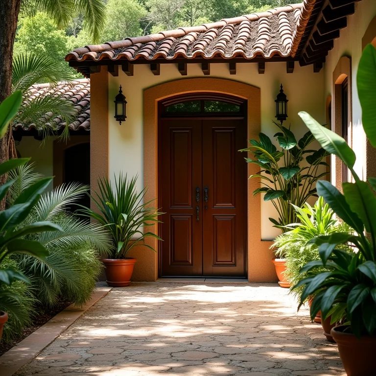 Entrada da Pousada Recanto do Espelho