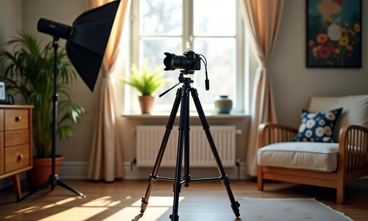 Equipamentos básicos para cenário fotográfico