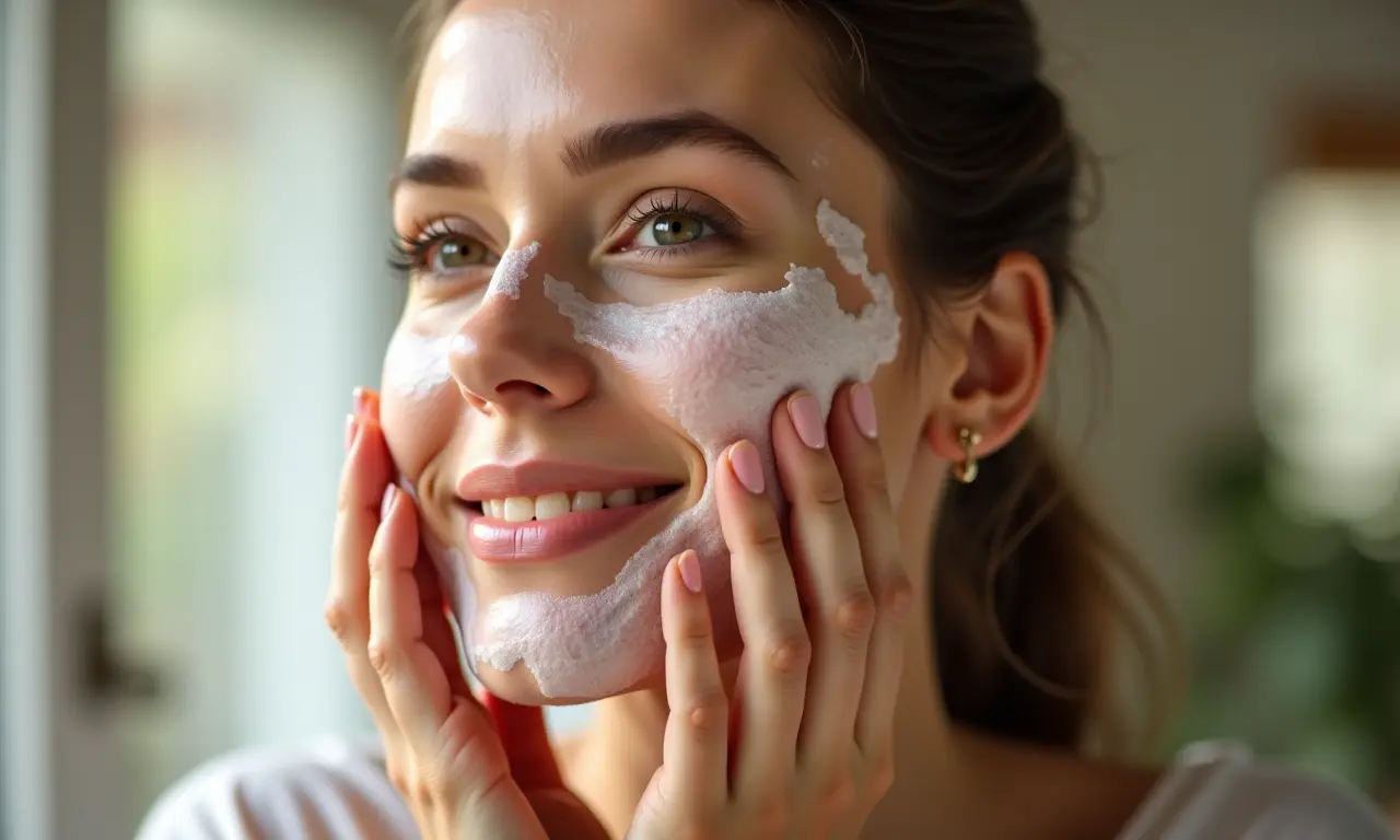 Esfoliação facial em casa: ritual simples e eficaz para uma pele radiante.