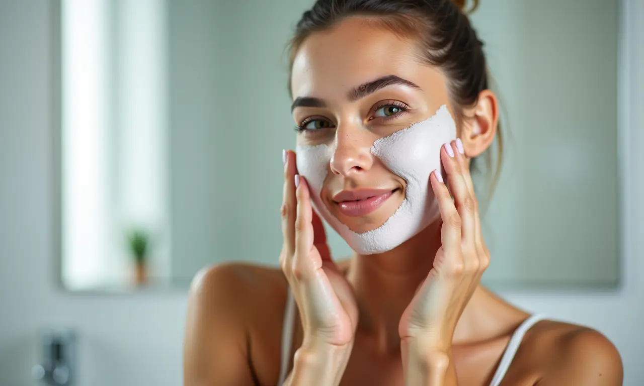 Esfoliação física: abrasão suave para renovar a pele em casa.