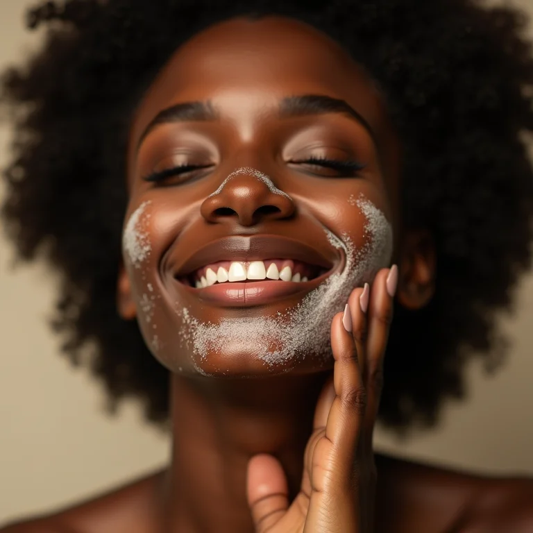 Esfoliação labial caseira com açúcar e coco