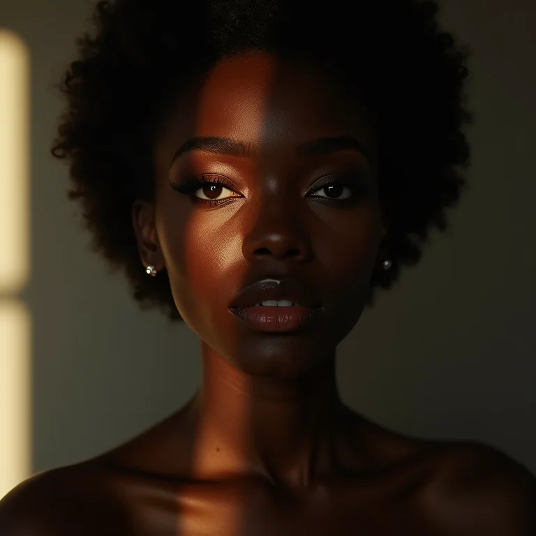 Esfumado ascendente para um efeito lifting no olhar.