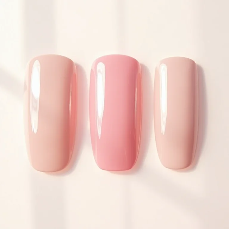Esmaltes com acabamento brilhante para unhas radiantes.