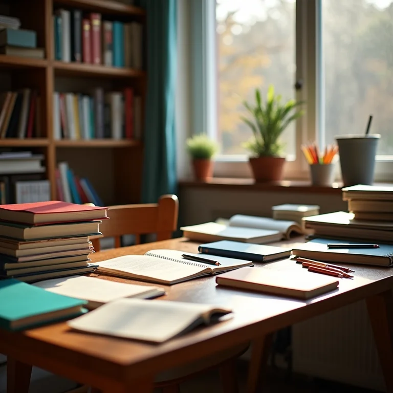 Espaço de estudos inadequado no quarto infantil