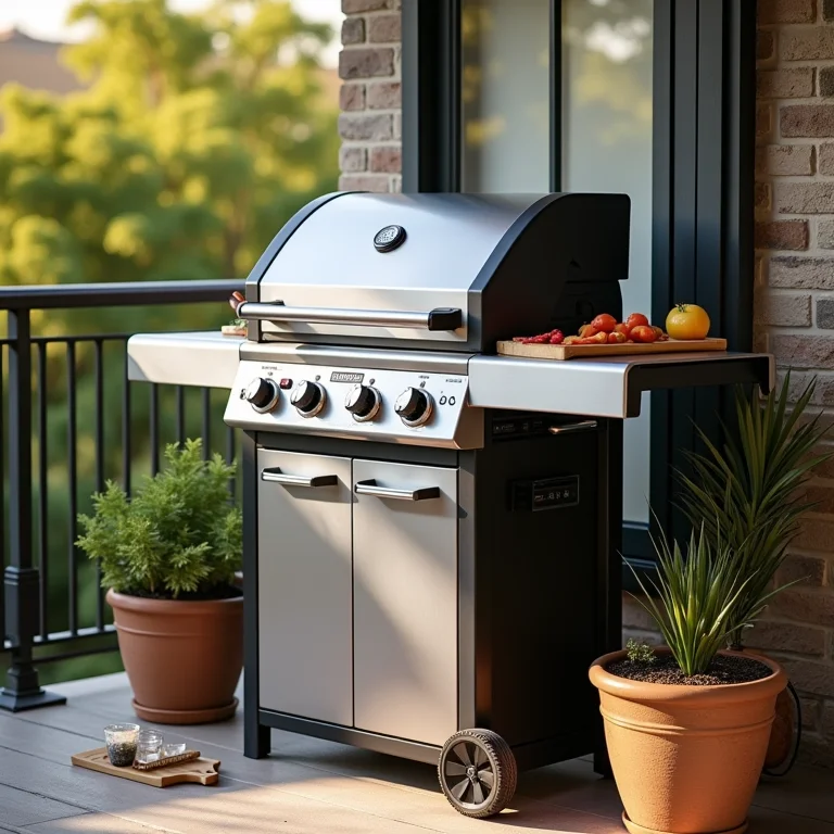 Espaço para churrasco perfeito na varanda