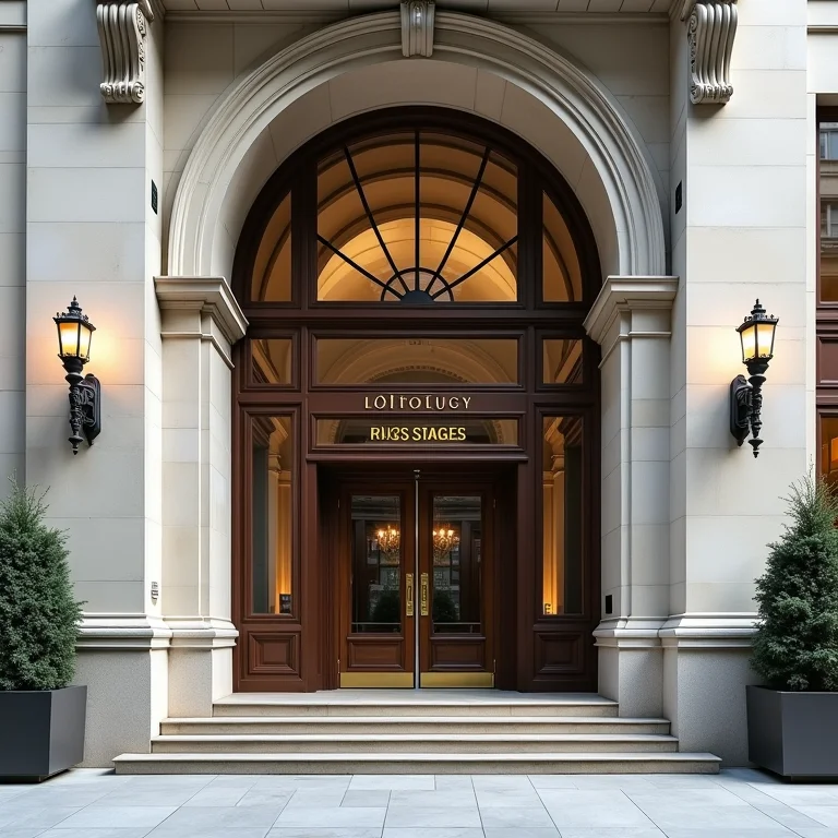 Fachada da Biblioteca Pública do Brooklyn com arquitetura imponente.