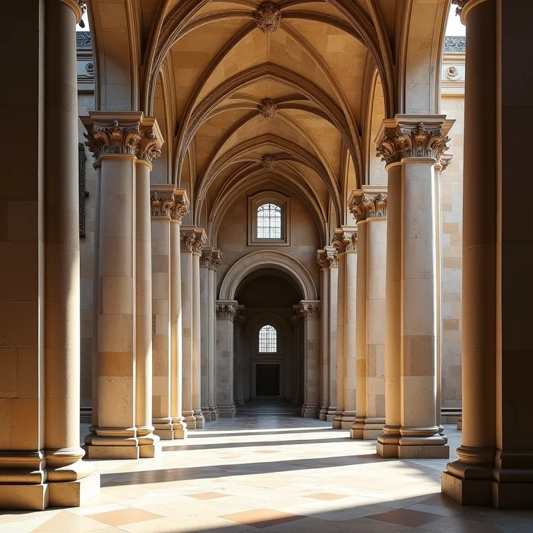 Fachada detalhada da Basílica de São Francisco em Assis