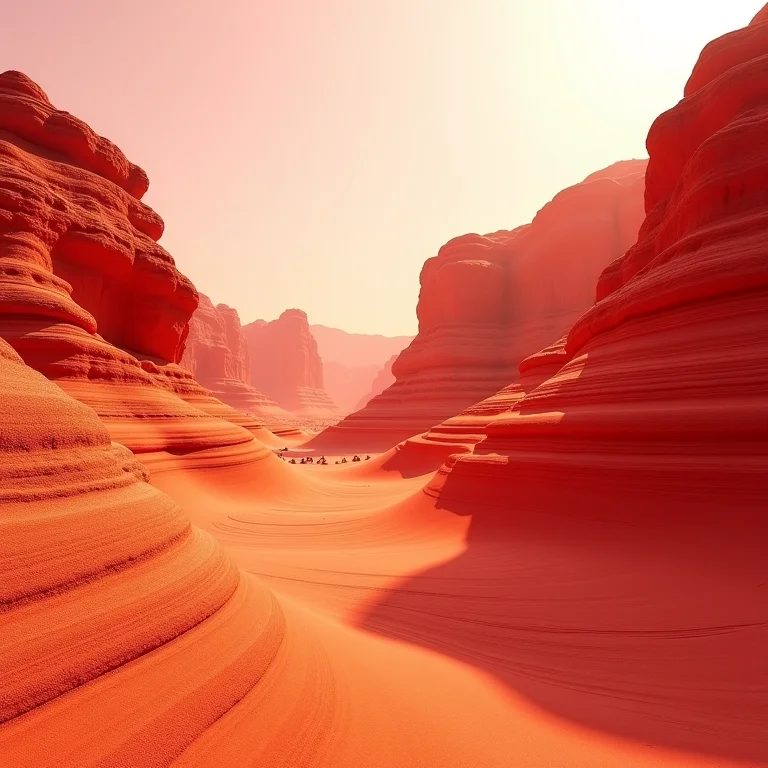 Falésias vermelhas de Canoa Quebrada