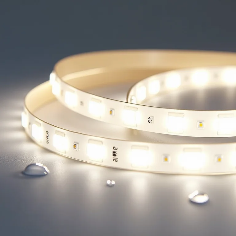 Fitas de LED com diferentes índices de proteção.