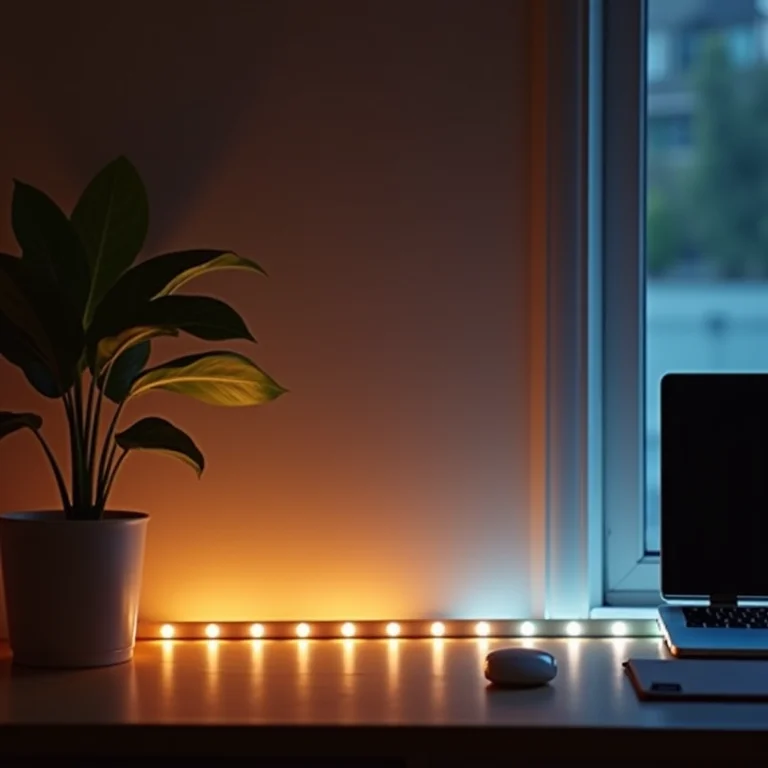 Fitas de LED com diferentes temperaturas de cor