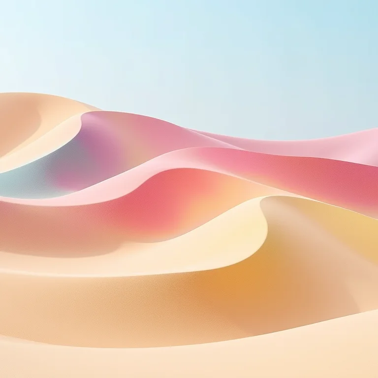 Formações de areia coloridas em Morro Branco