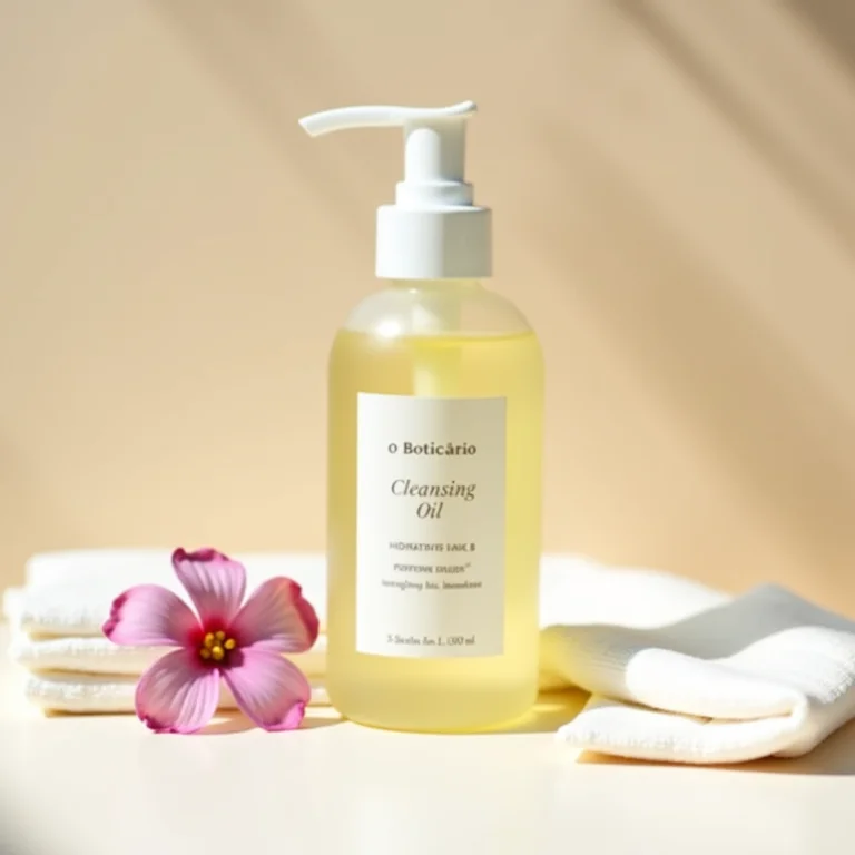 Frasco de cleansing oil Make B. Botik de O Boticário