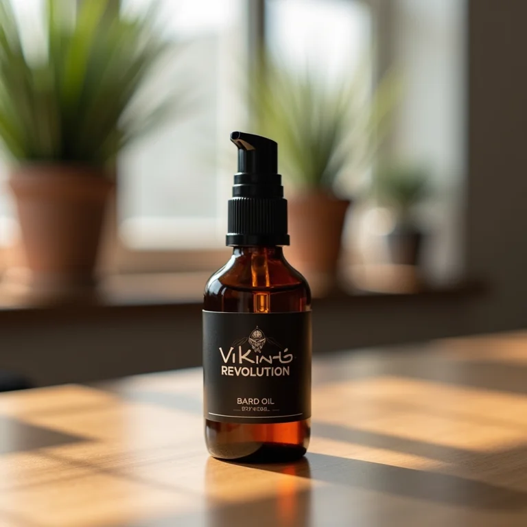 Frasco de óleo para barba Viking Revolution