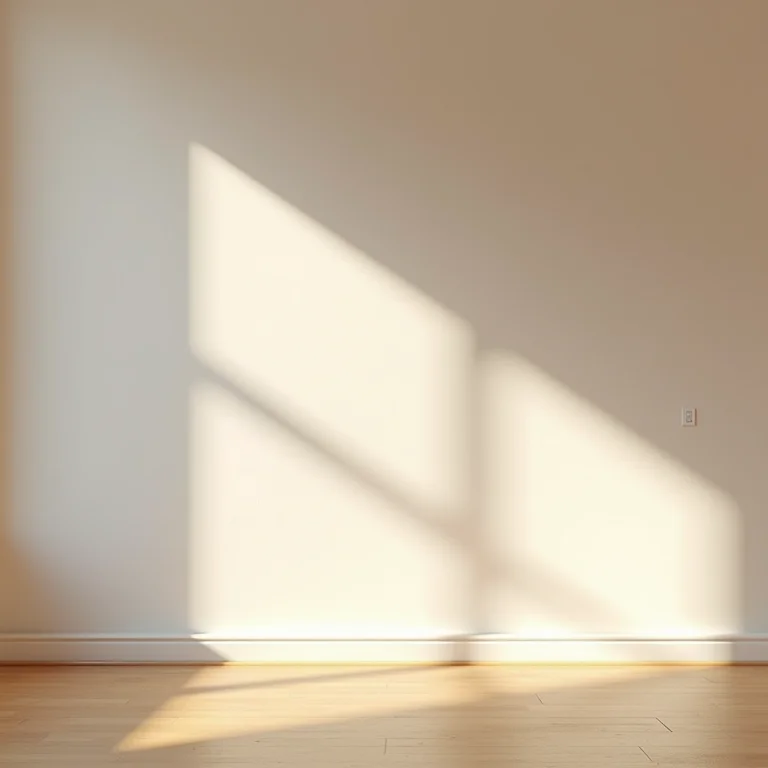 Gallery wall com iluminação suave.