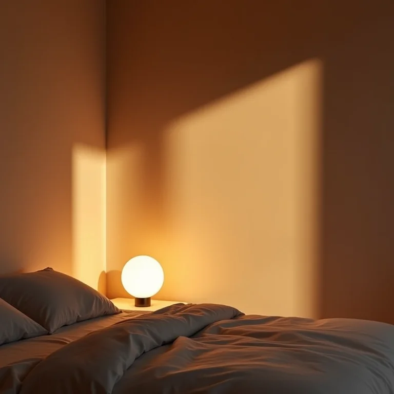 Iluminação estratégica criando aconchego.