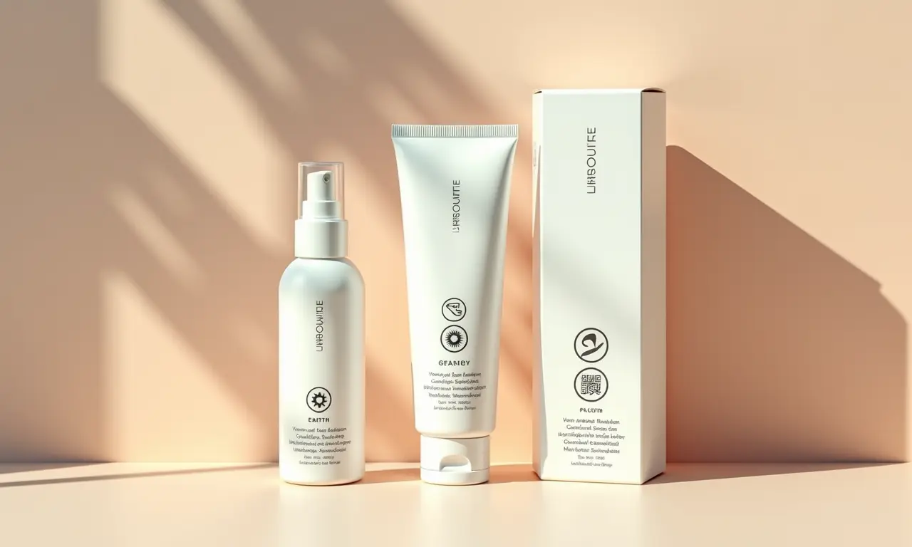 Informações extras e relevantes em embalagens de cosméticos.