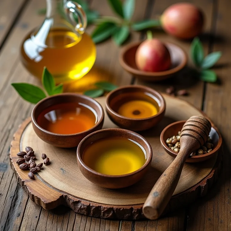 Ingredientes naturais para cleansing oil caseiro