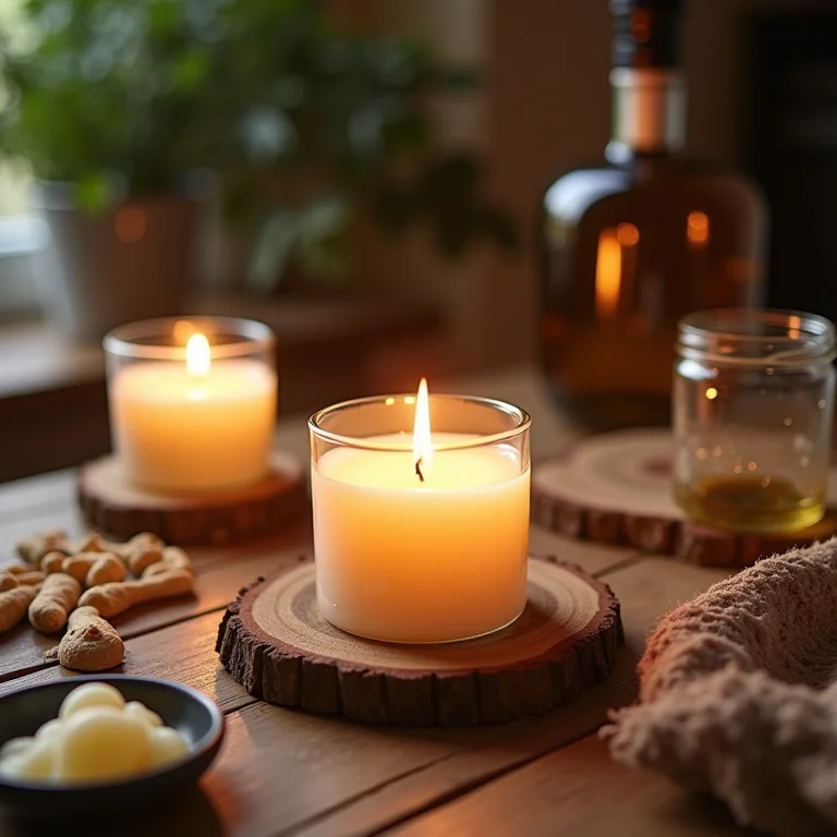 Ingredientes para fazer velas aromáticas em casa