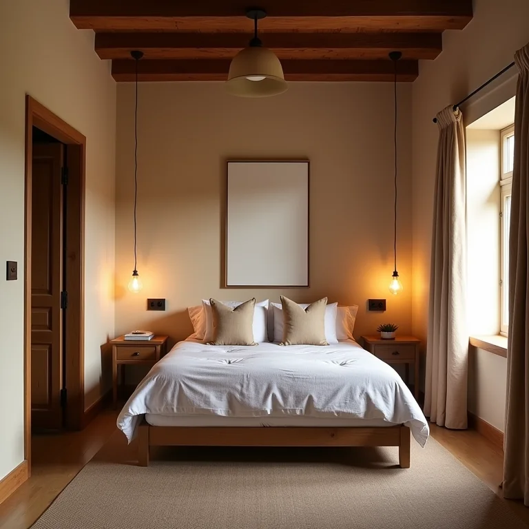 Interior da Pousada Bendito Seja.