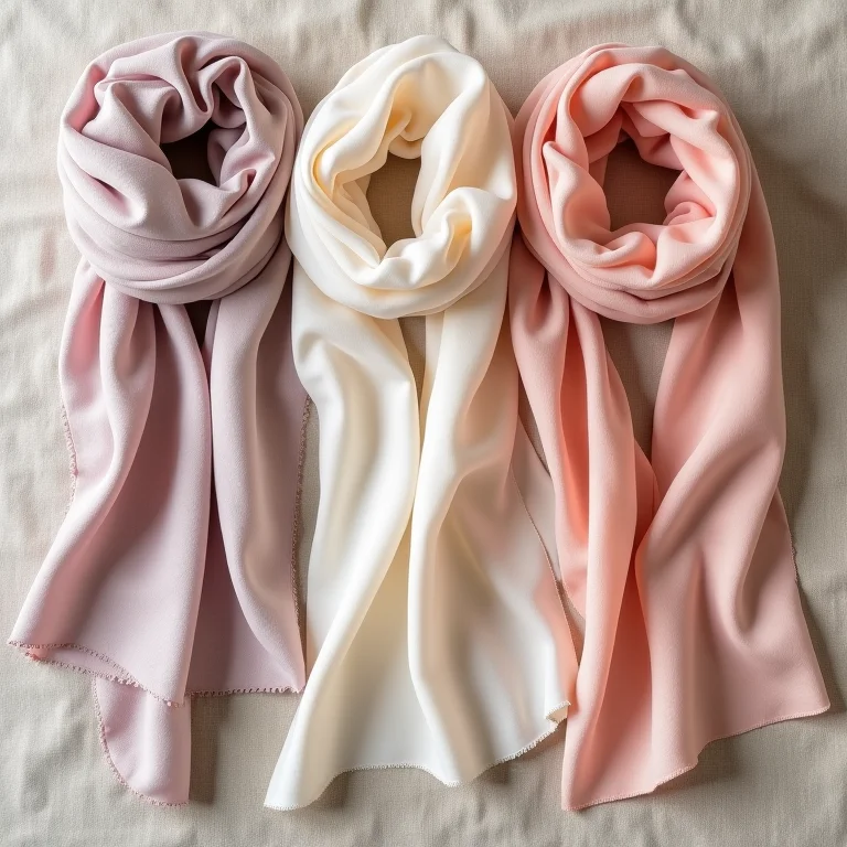 Lenços e echarpes como acessórios de moda