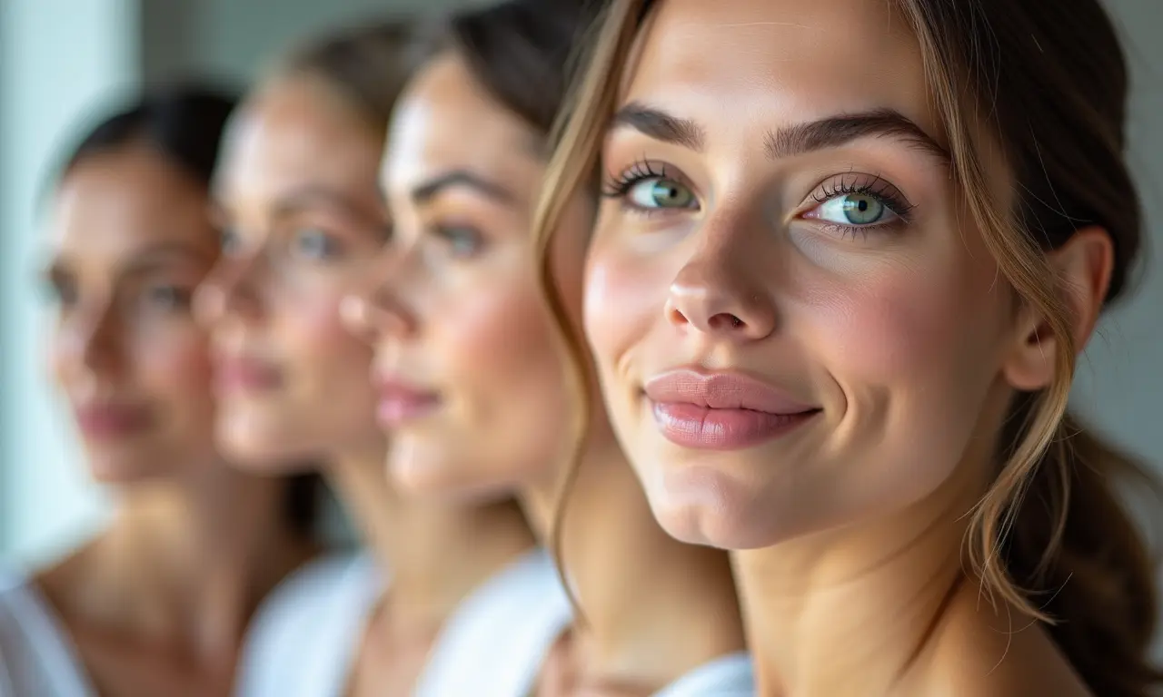 Linha do tempo dos padrões de beleza, um lembrete das mudanças e seus impactos.