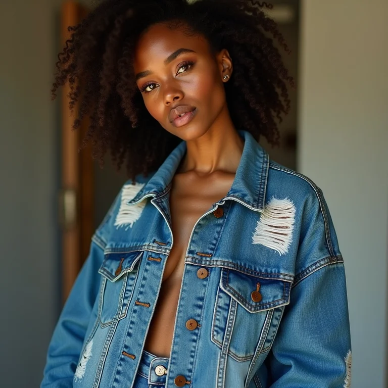 Look customizado e DIY para um visual trap único.