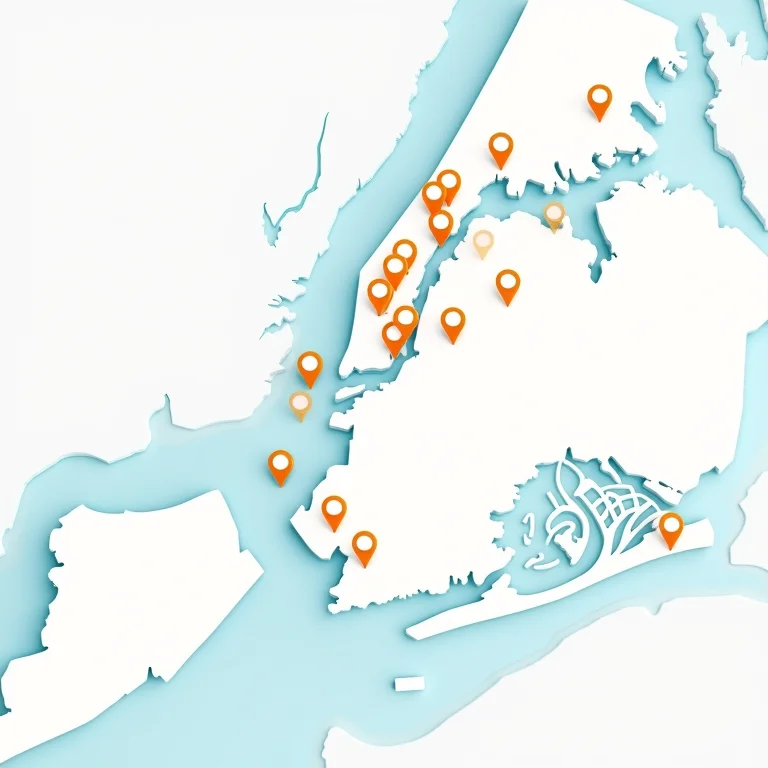 Mapa de bairros de Nova York