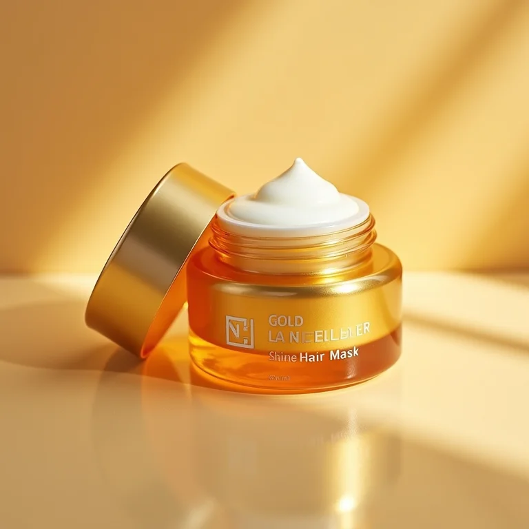 Máscara Capilar Brilho Lamelar Niely Gold