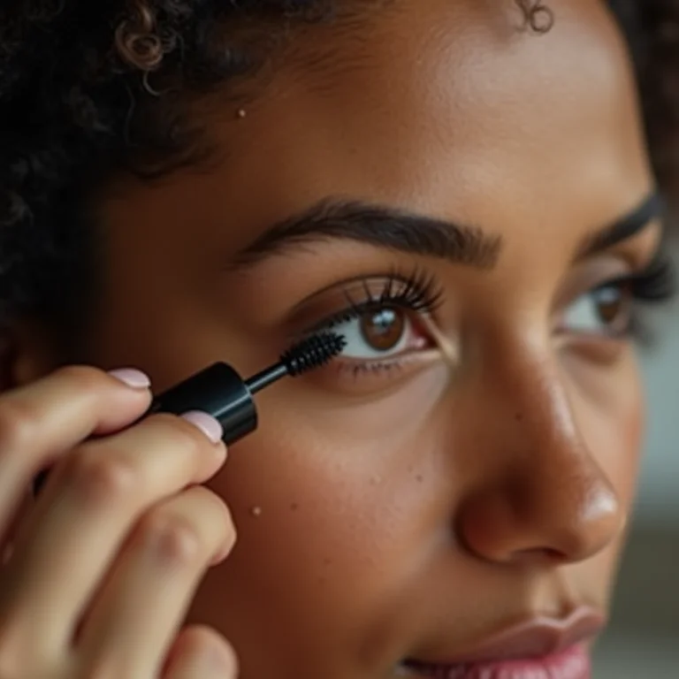 Máscara de cílios para alongar e definir o olhar