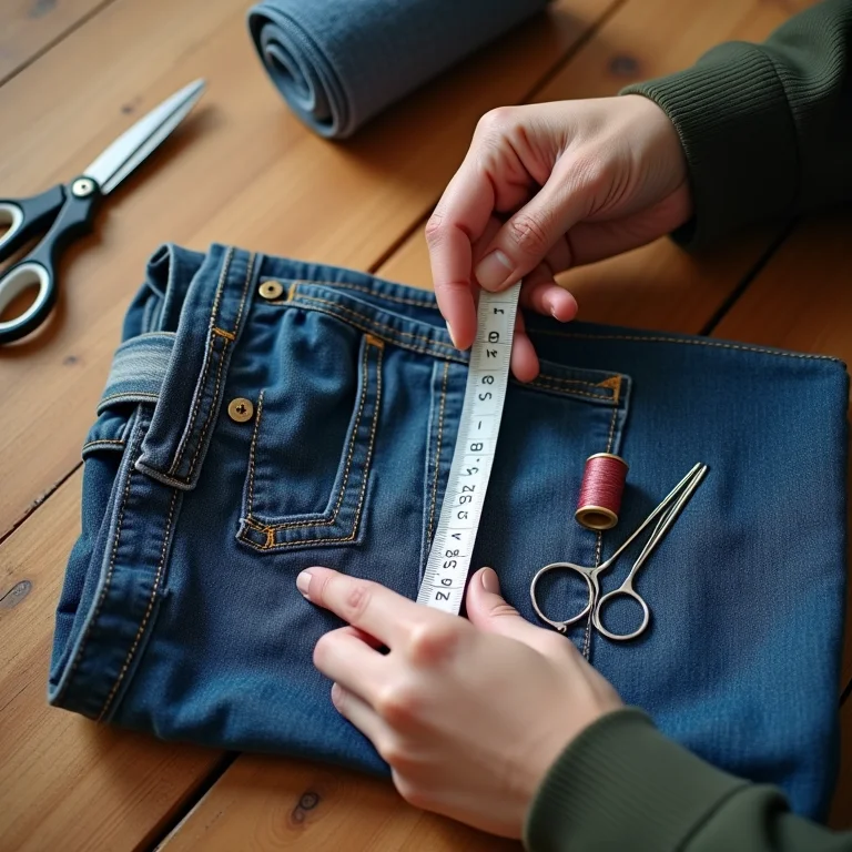 Materiais para fazer barra de calça em casa