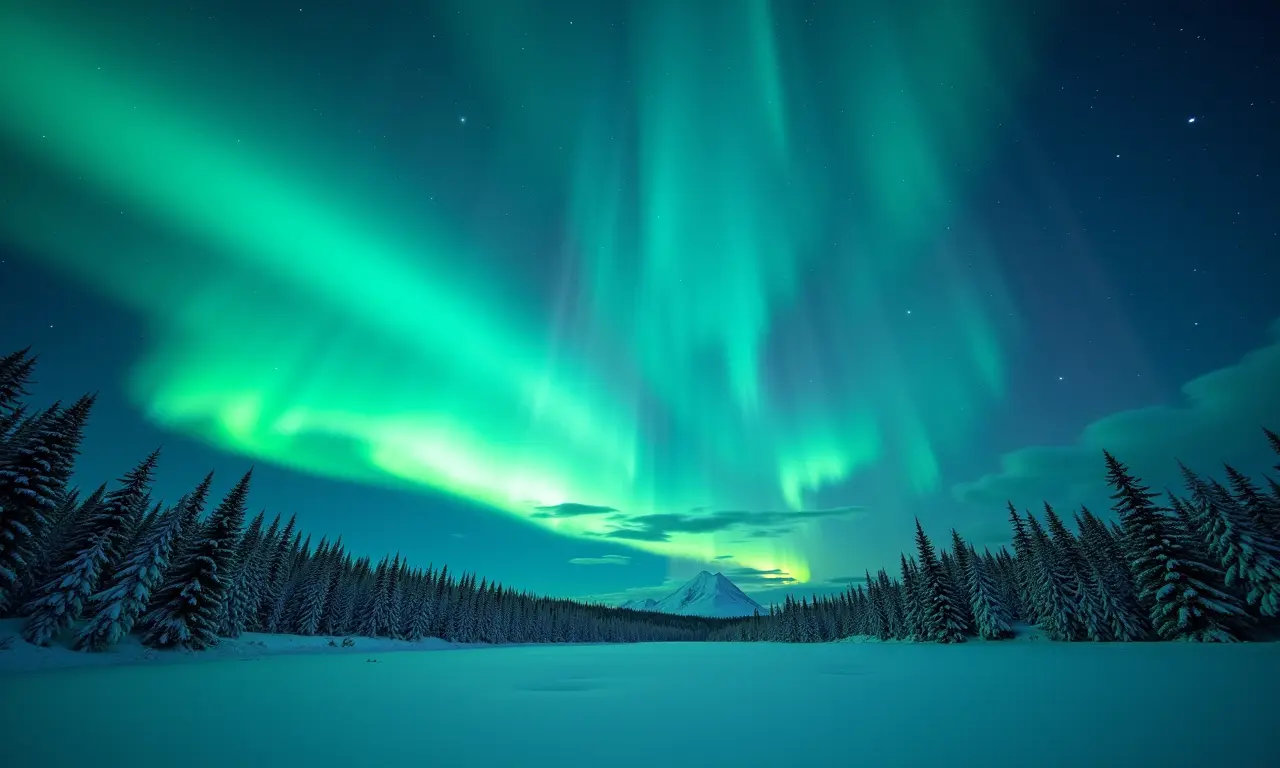 Melhor época para ver a Aurora Boreal.
