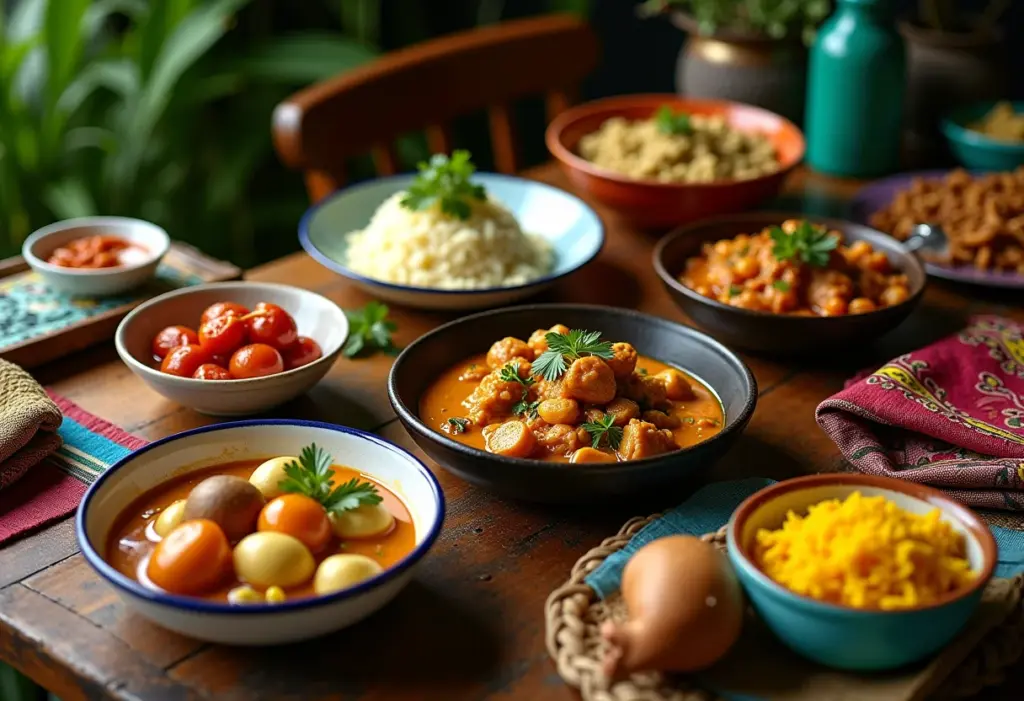 Fuja do Feijão com Arroz: 5 pratos brasileiros que são puro sabor Mesa farta com pratos típicos da culinária brasileira