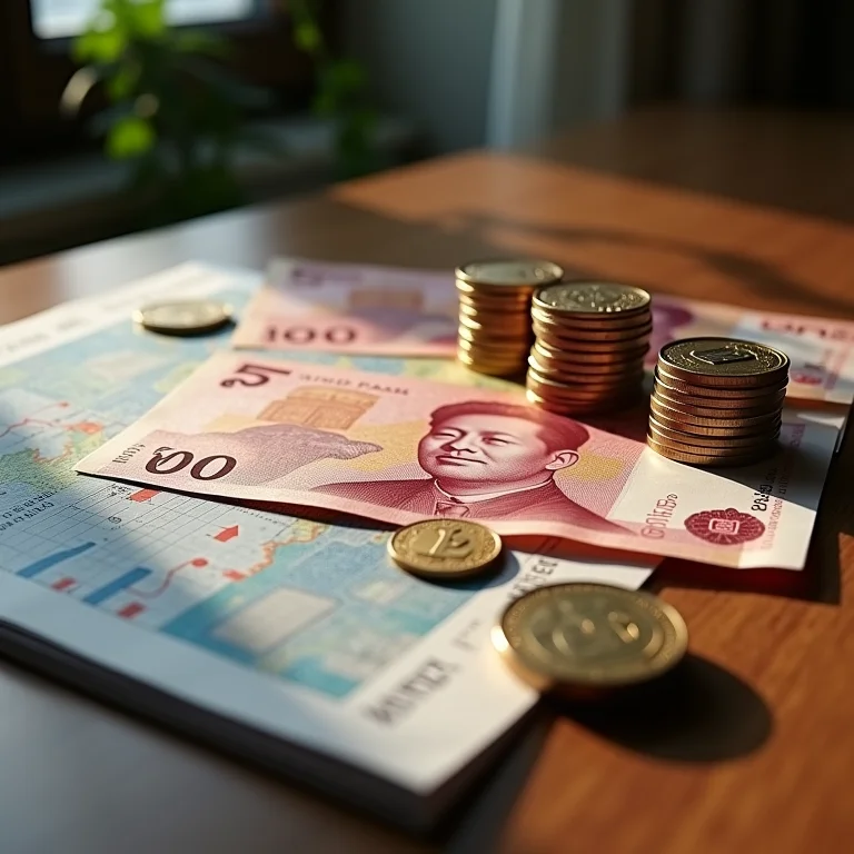 Moeda local da Coreia do Sul e gráfico de câmbio