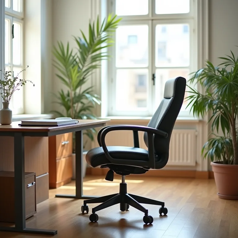 Móveis de escritório inadequados e desconfortáveis