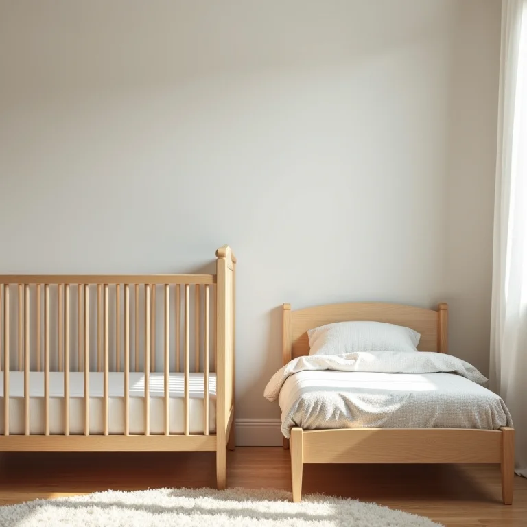 Móveis infantis inadequados para o crescimento da criança