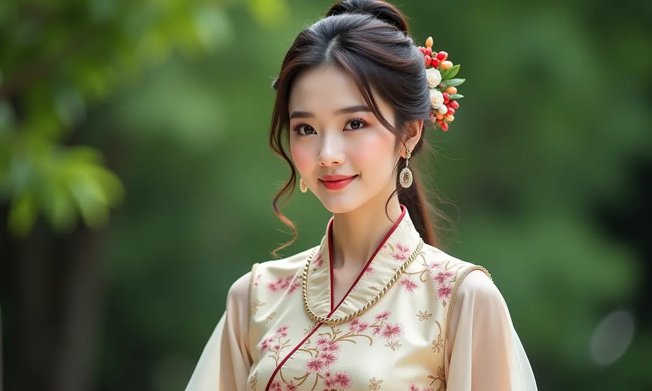 Mulher elegante representando as características do signo da Serpente.