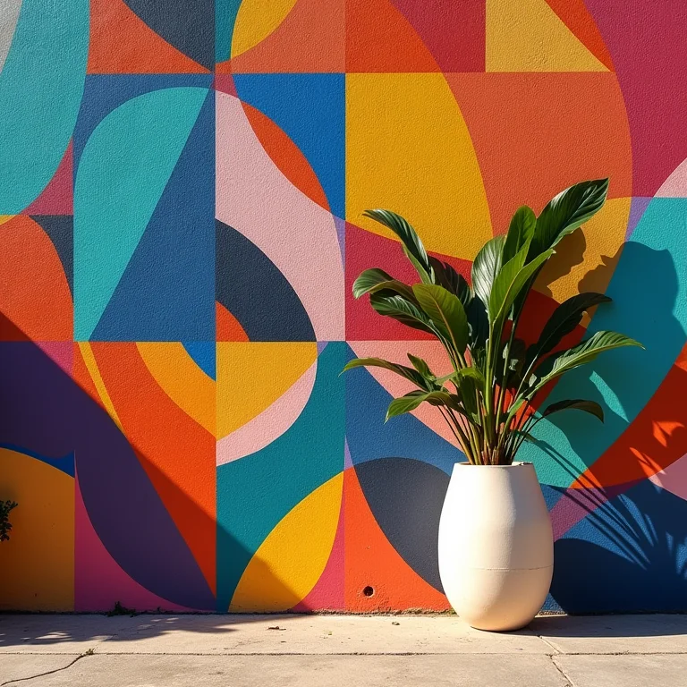 Mural de arte urbana em Belo Horizonte