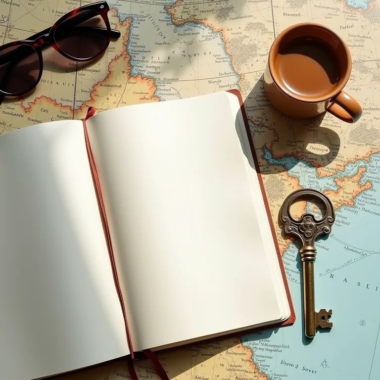 Organização de itens para planejar a hospedagem no Litoral Norte