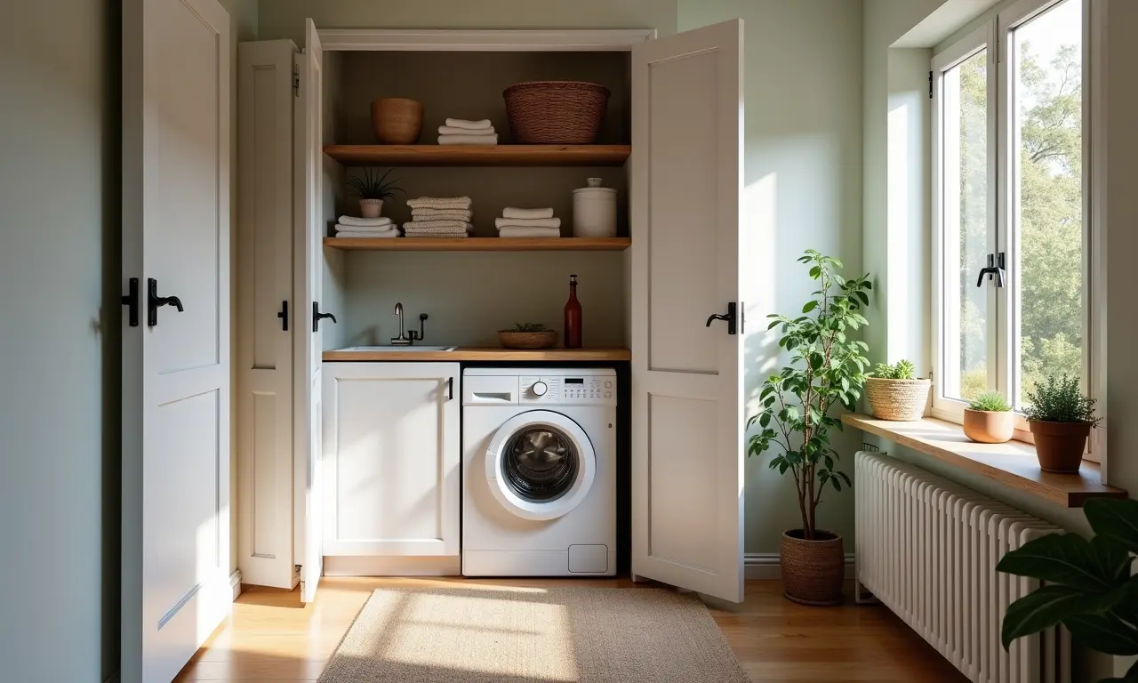 Otimização de lavanderia pequena com soluções inteligentes.