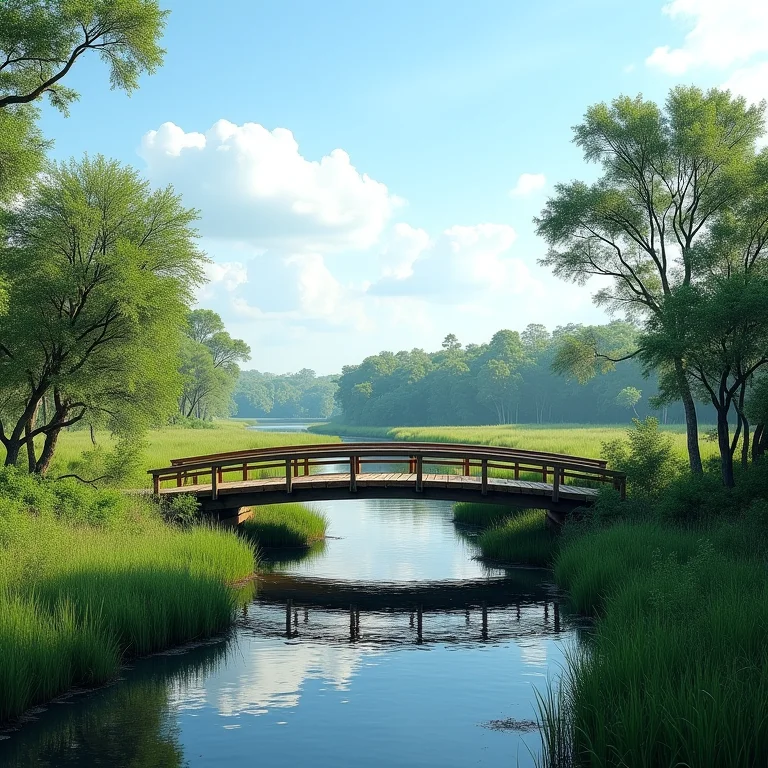 Paisagem da região Norte do Pantanal