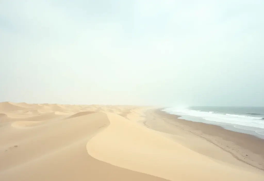 Paisagem deslumbrante de Mangue Seco, Bahia