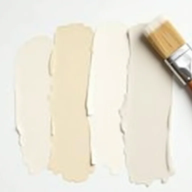 Paleta de cores neutras e suaves para quarto