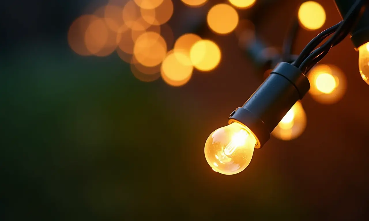 Pisca-pisca para áreas externas.