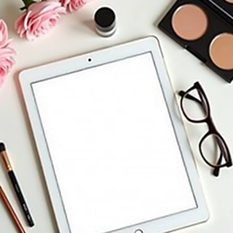 Planilha facilitadora com dicas de maquiagem para olhos com óculos