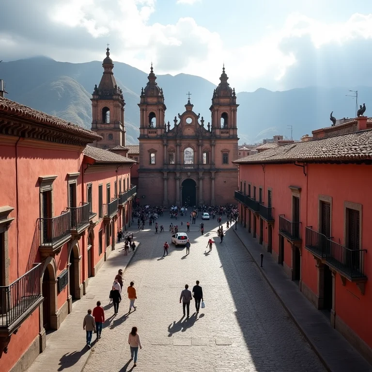 Plaza de Armas em Cusco, Peru
