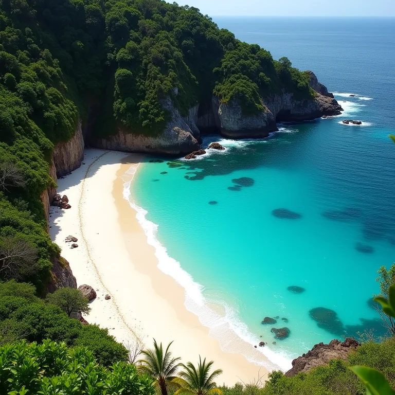 Praia da Fortaleza em Ubatuba, um oásis de paz