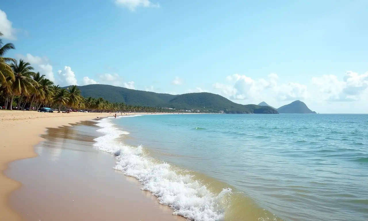 Praia da Fortaleza, SP: Tranquilidade e vistas panorâmicas.