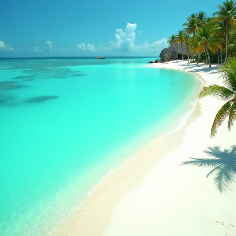 Praia do Patacho: águas cristalinas e areia branca.